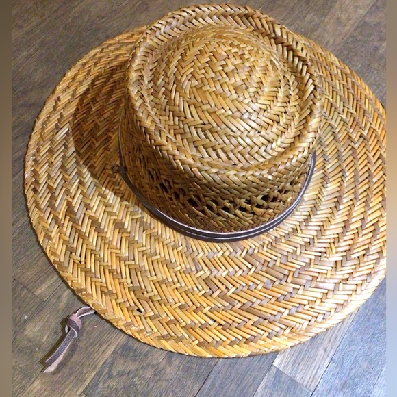 NEW!rare Wyeth rich golden brown boater